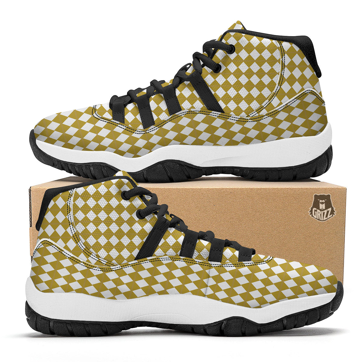 Coffin And Skeleton Print Pattern Black Bball Shoes-grizzshop