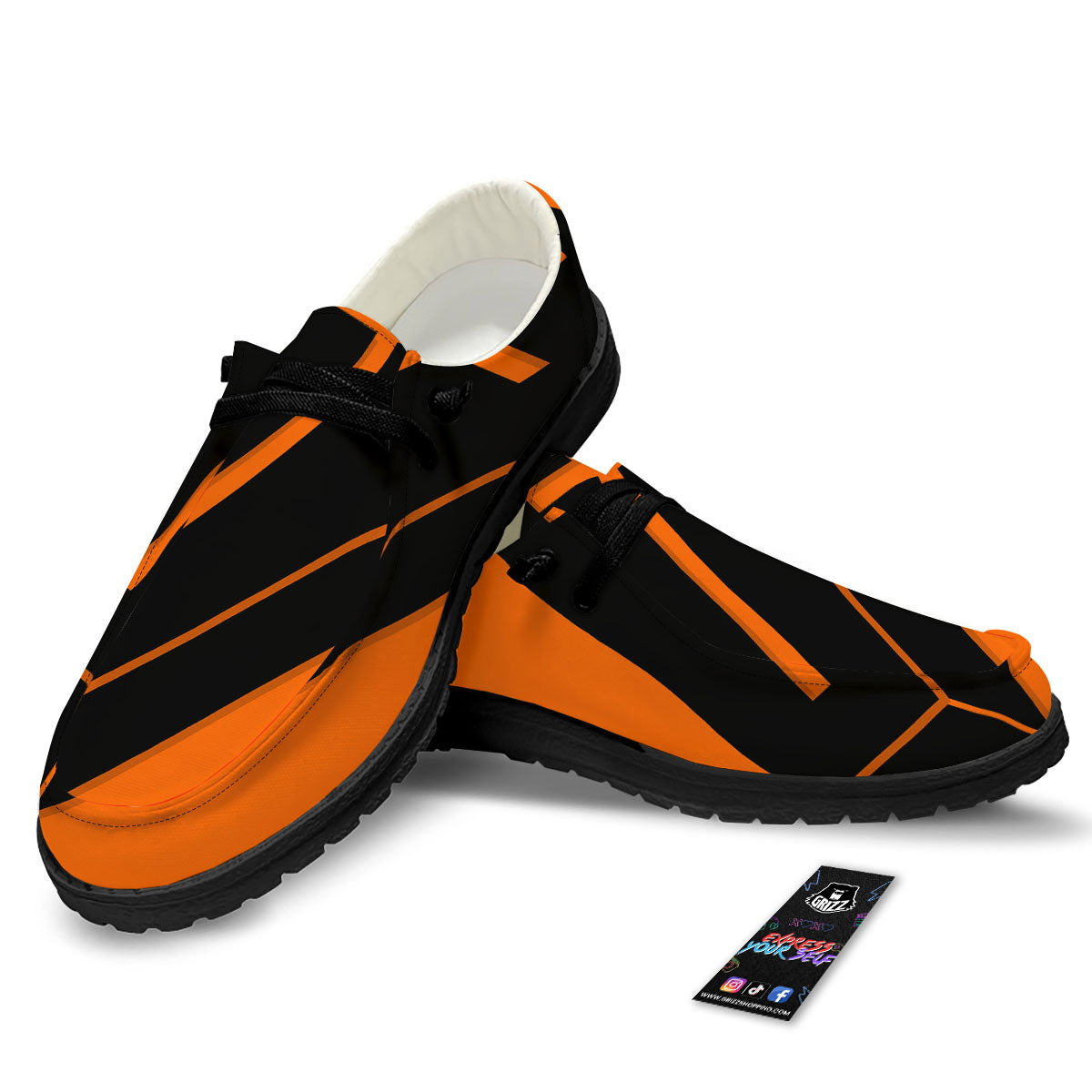 Coffin Halloween Vampire Print Black Loafers-grizzshop