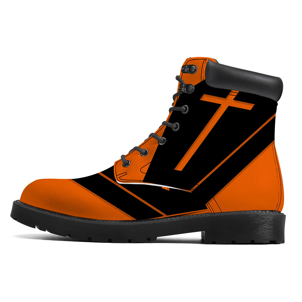 Coffin Halloween Vampire Print Boots-grizzshop
