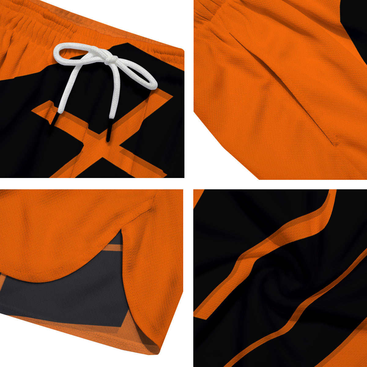 Coffin Halloween Vampire Print Men's Running Shorts-grizzshop