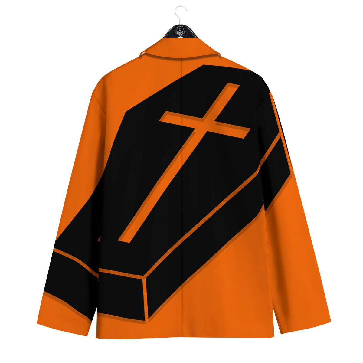 Coffin Halloween Vampire Print Men's Sport Coat-grizzshop