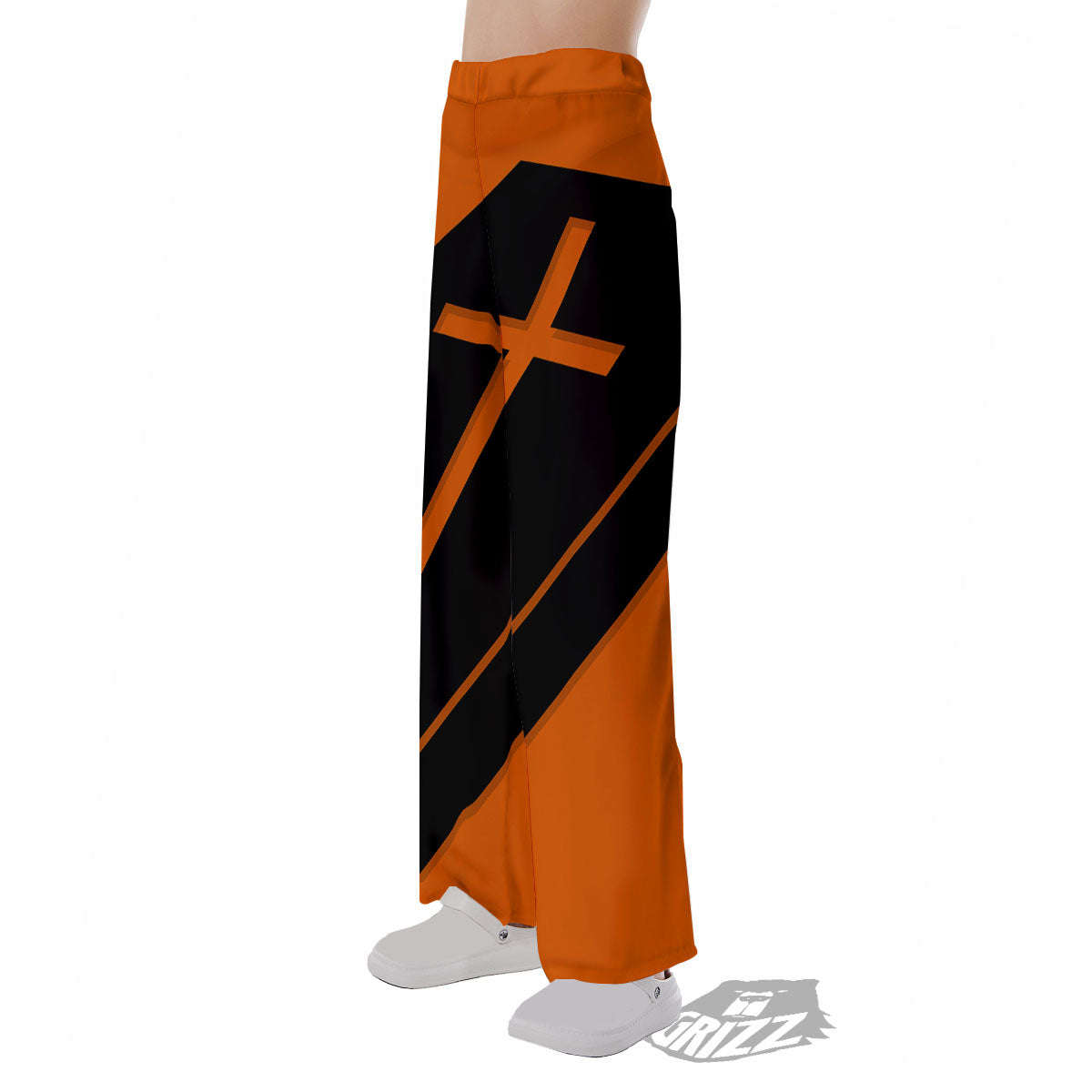 Coffin Halloween Vampire Print Pajama Pants-grizzshop