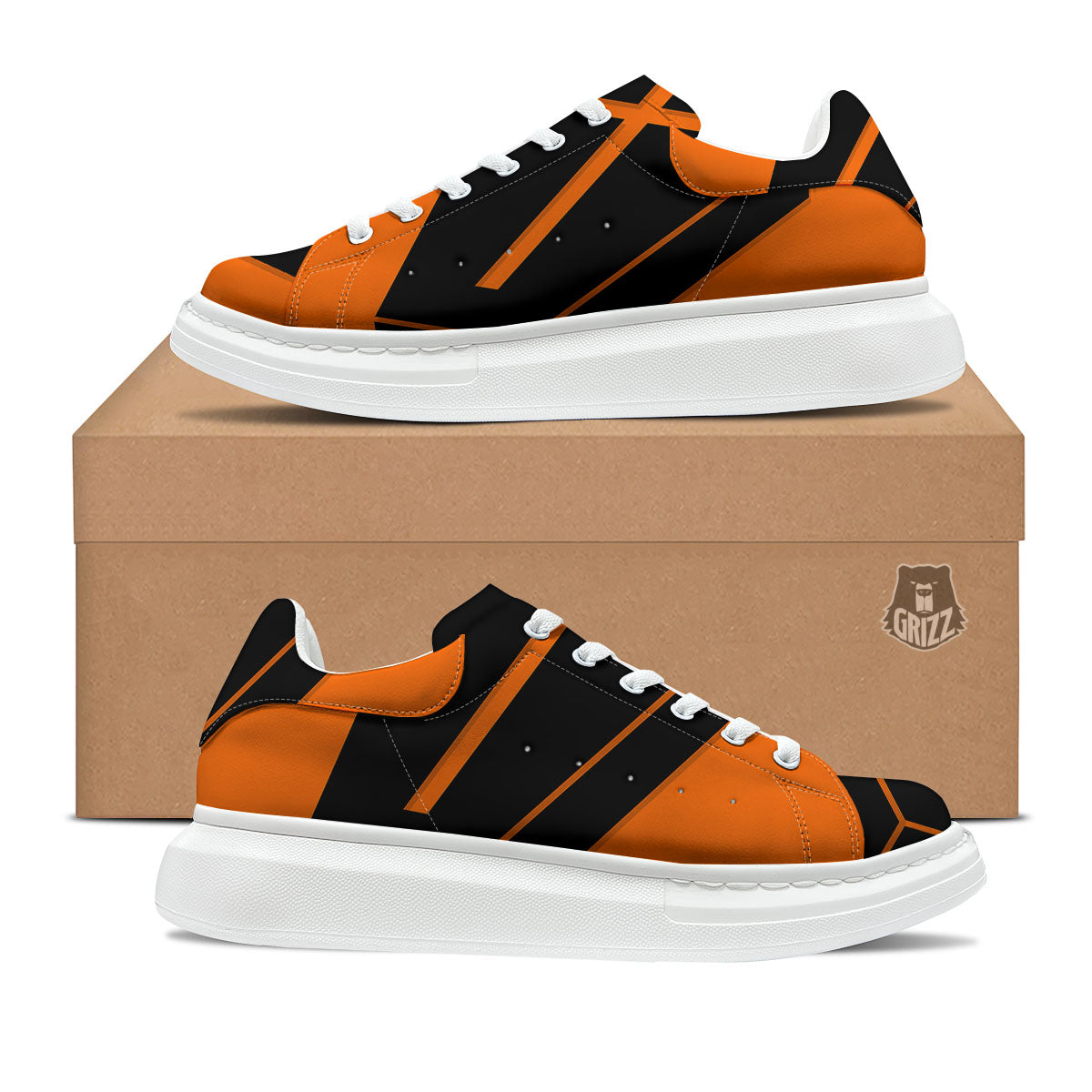 Coffin Halloween Vampire Print Platform Shoes-grizzshop