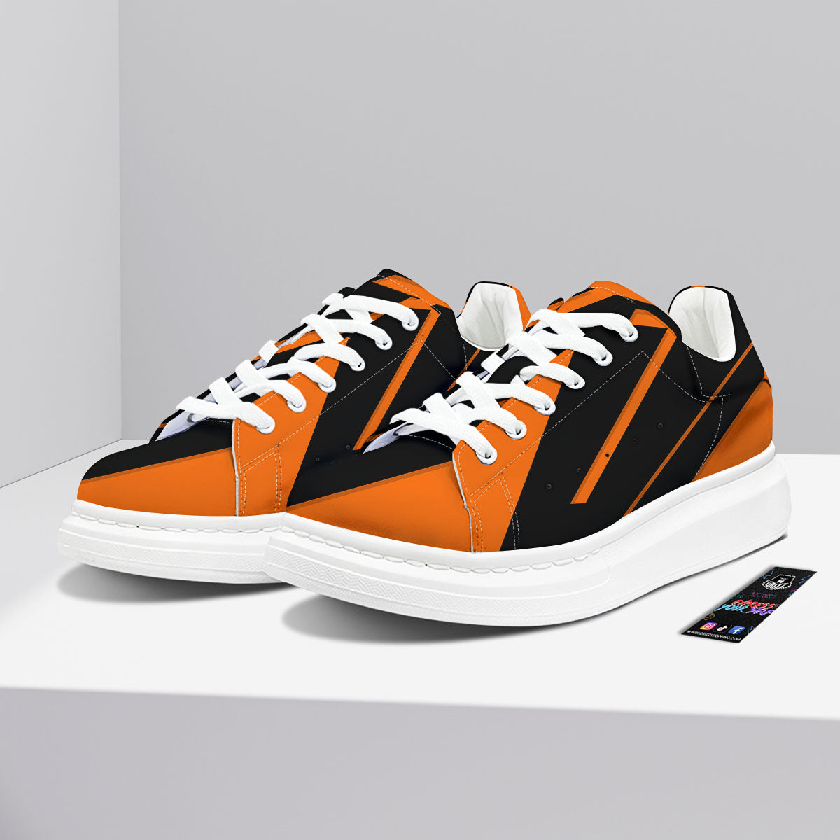 Coffin Halloween Vampire Print Platform Shoes-grizzshop