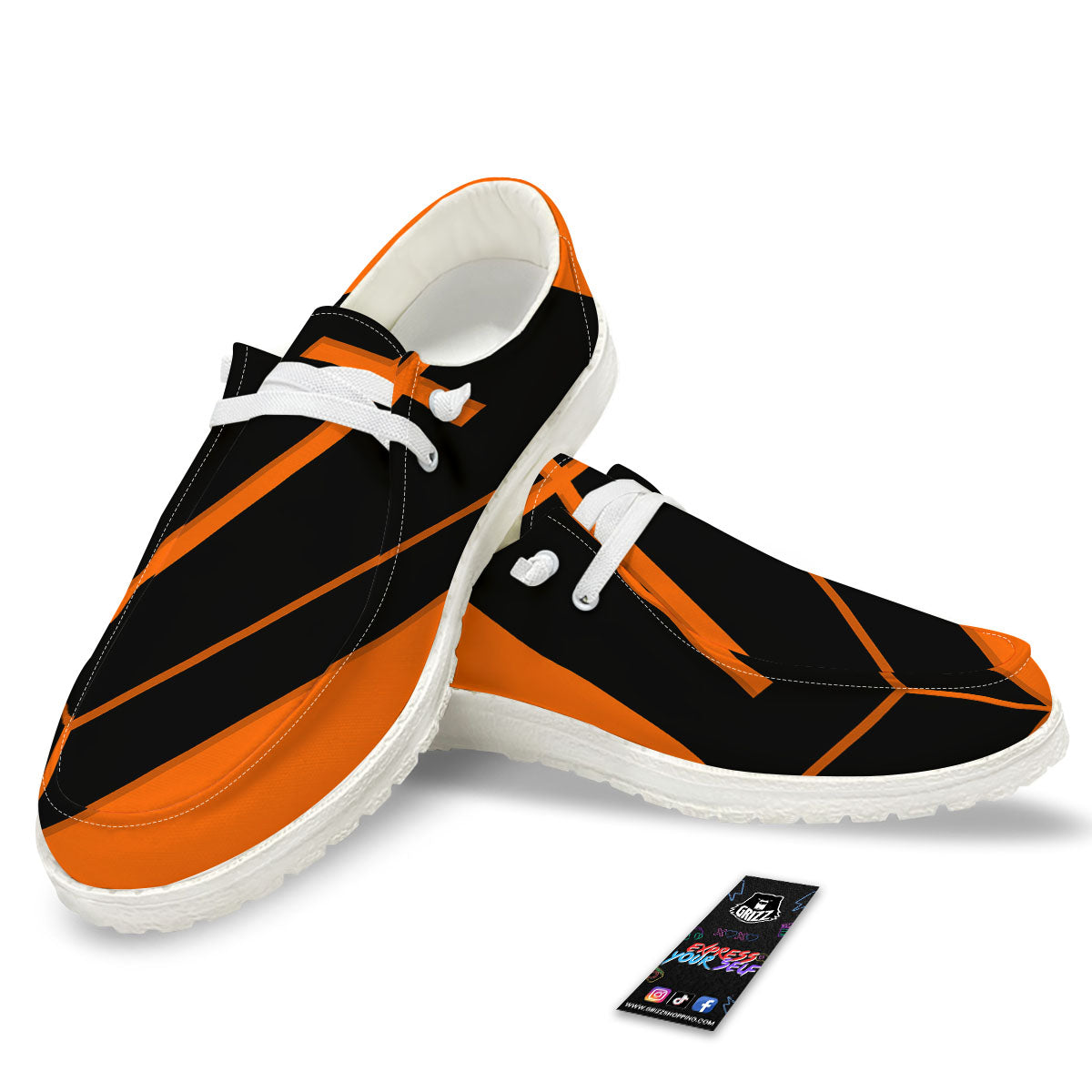 Coffin Halloween Vampire Print White Loafers-grizzshop
