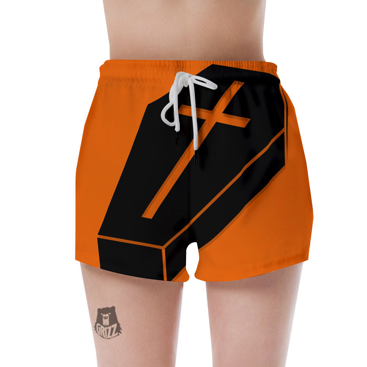 Coffin Halloween Vampire Print Women's Shorts-grizzshop