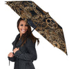 Cogs And Gears Steampunk Brass Print Umbrella-grizzshop