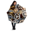 Cogs And Steampunk Gears Print Umbrella-grizzshop