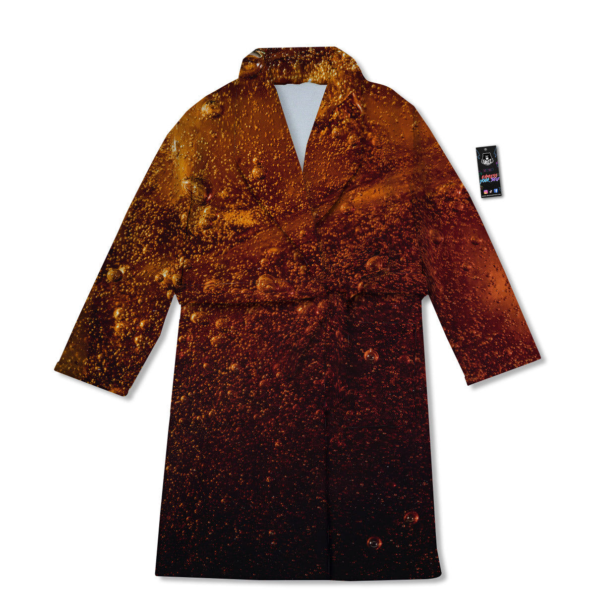 Cola Print Bathrobe-grizzshop