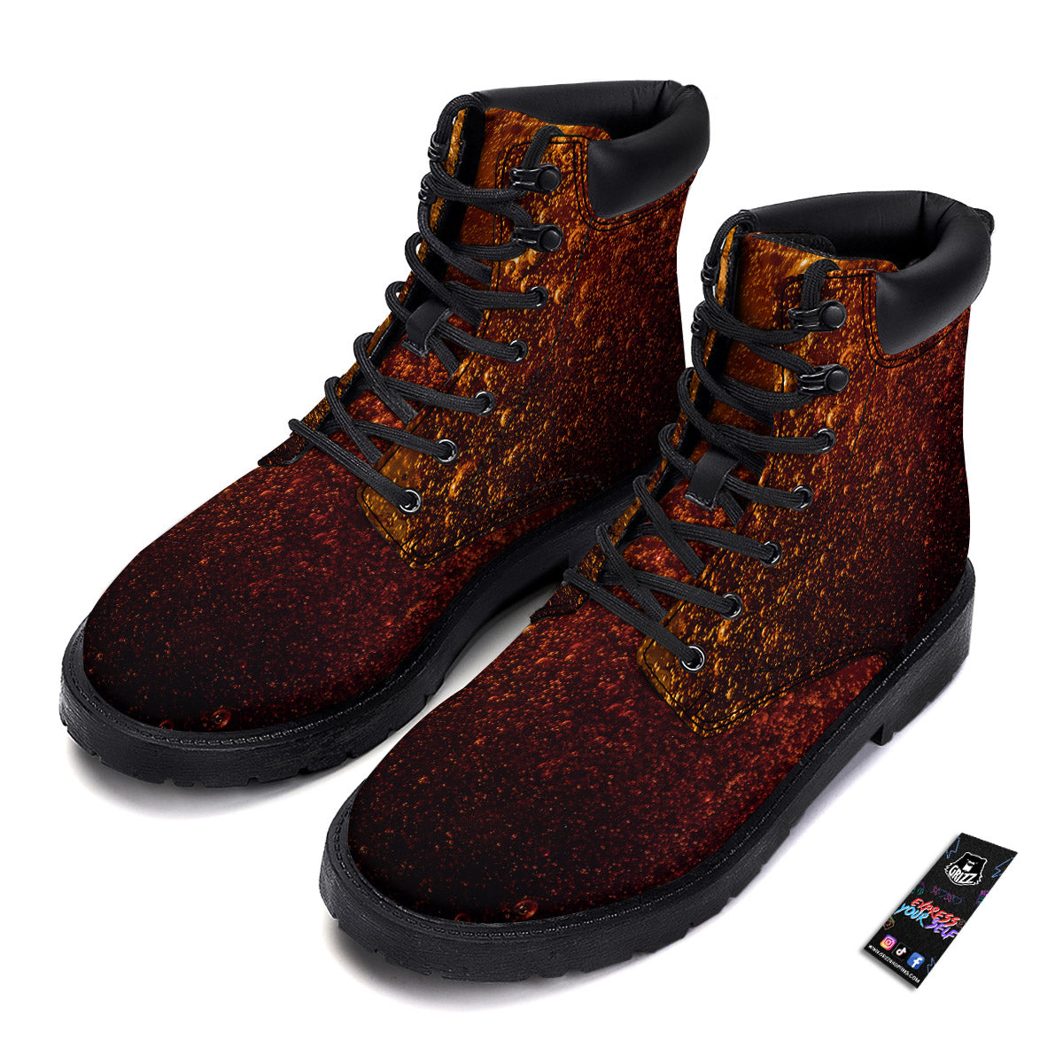 Cola Print Boots-grizzshop