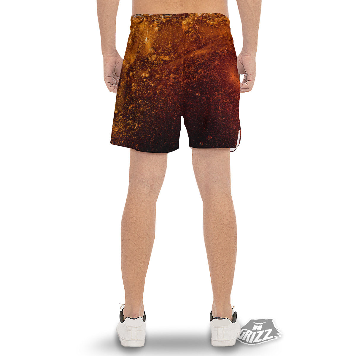 Cola Print Men's Gym Shorts-grizzshop