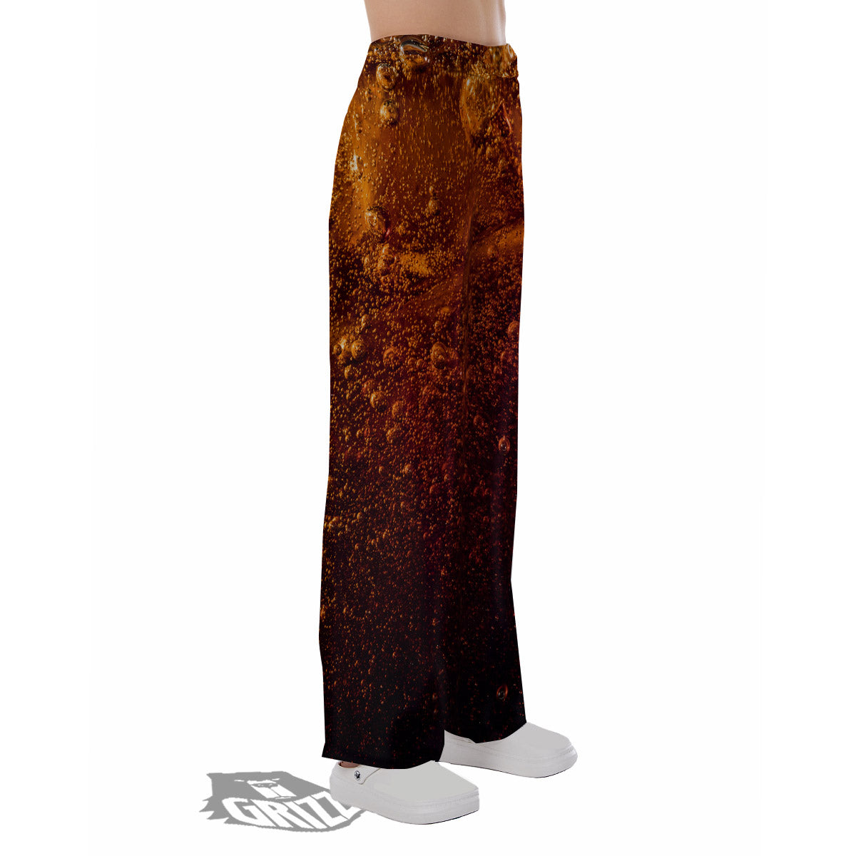Cola Print Pajama Pants-grizzshop