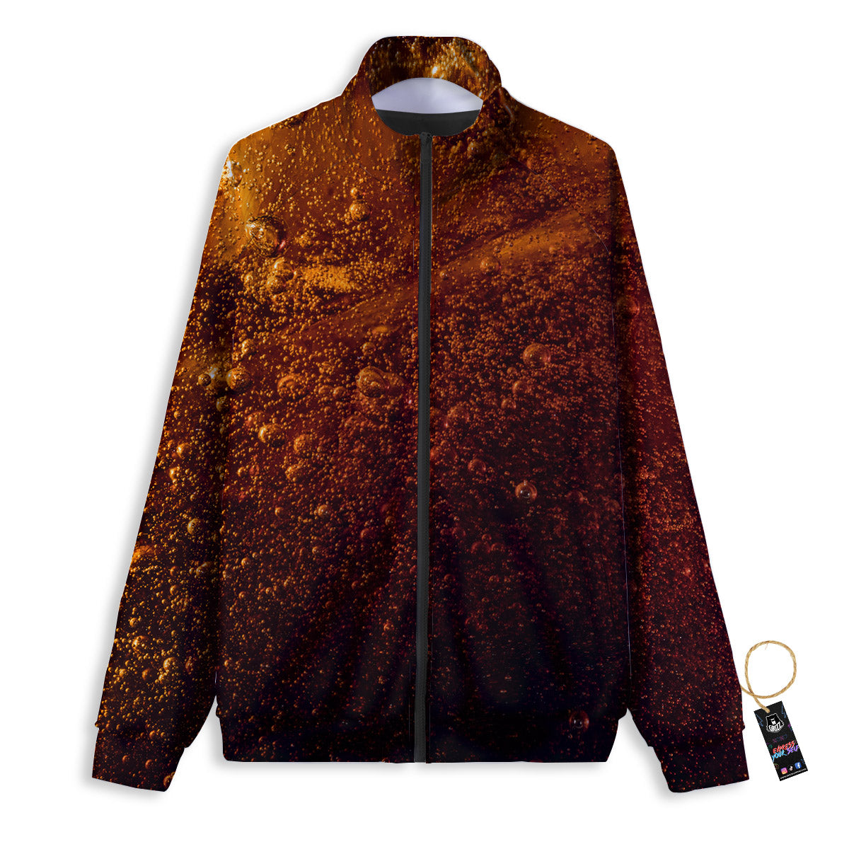 Cola Print Track Jacket-grizzshop