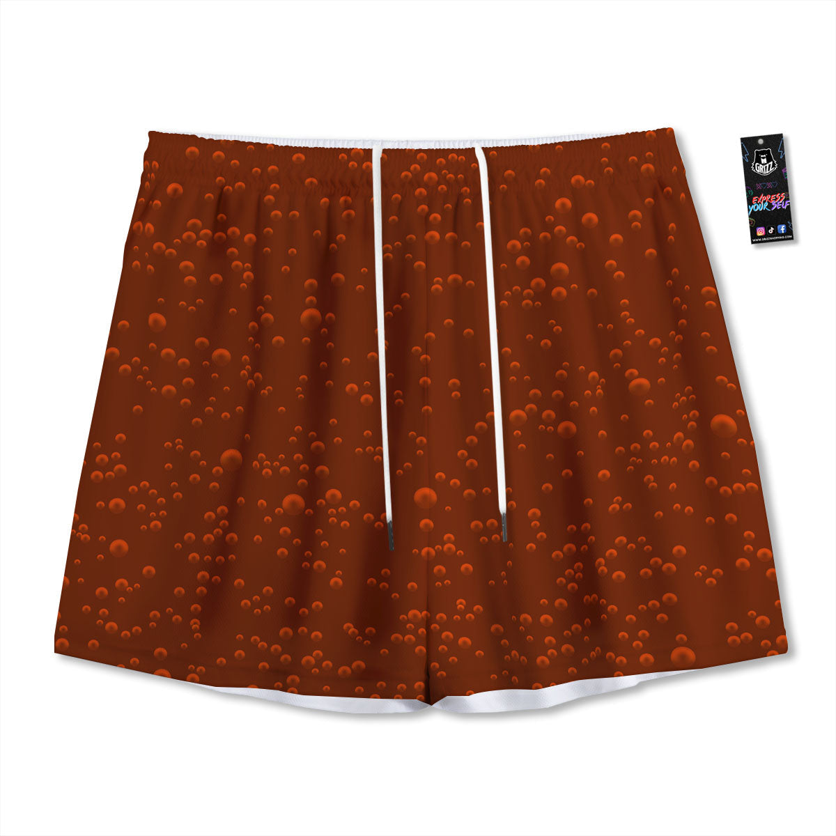Cola Sparkling Print Mesh Shorts