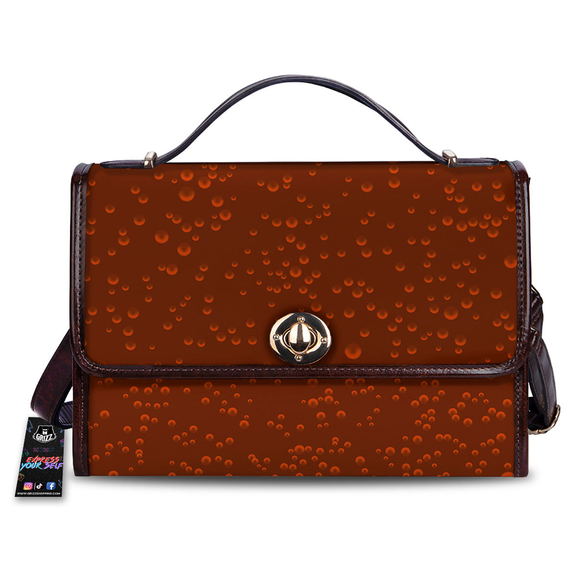 Cola Sparkling Print Women's Satchel Bag