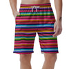 Coloful Mexican Baja Men's Shorts-grizzshop