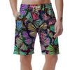 Colorful Butterfly Print Men's Shorts-grizzshop