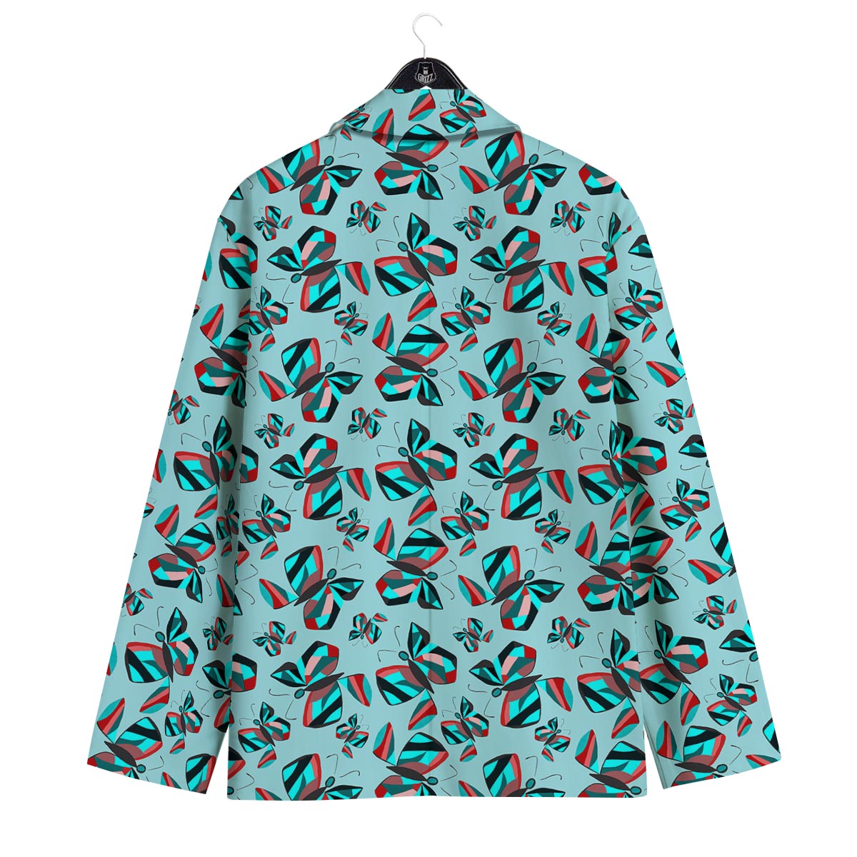 Colorful Butterfly Retro Print Pattern Men's Sport Coat-grizzshop