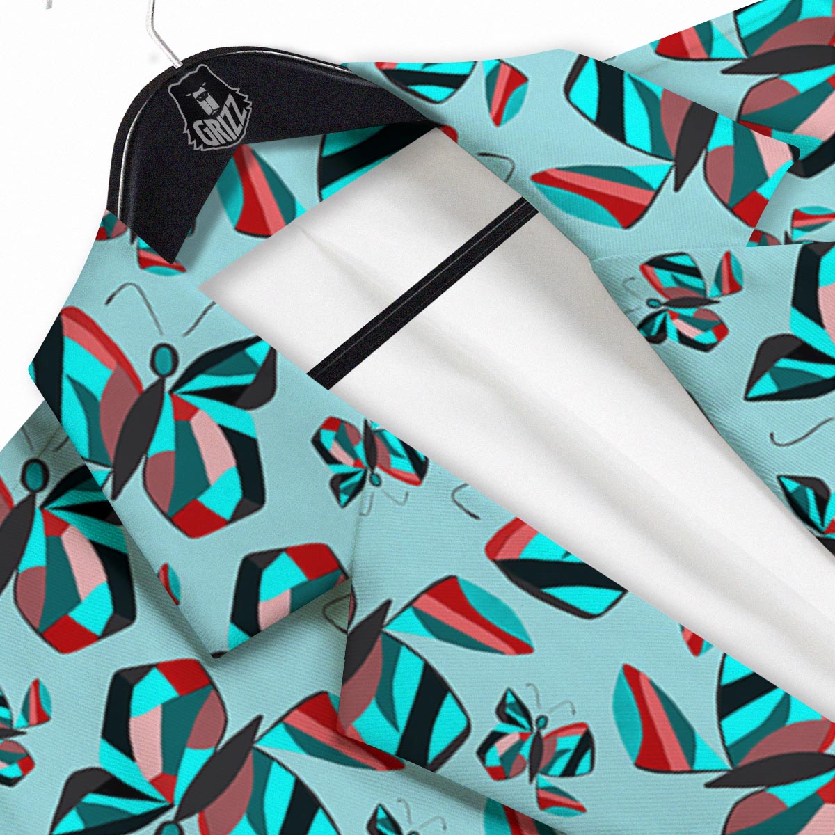 Colorful Butterfly Retro Print Pattern Men's Sport Coat-grizzshop