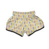 Colorful Candle Print Pattern Muay Thai Boxing Shorts-grizzshop