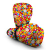 Colorful Candy Pattern Print Boxing Gloves-grizzshop