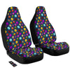 Colorful Galaxy Planets And Space Stars Print Pattern Car Seat Covers-grizzshop