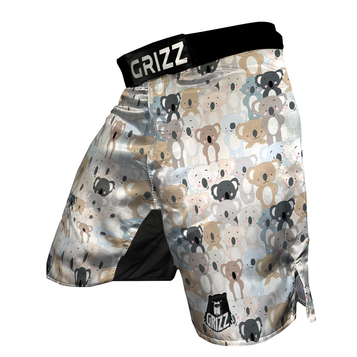 Colorful Koala Pattern Print MMA Shorts-grizzshop