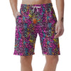 Colorful Leopard Men's Shorts-grizzshop