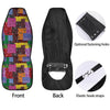 Colorful Patchwork Bandanna Print Pattern Car Seat Covers-grizzshop