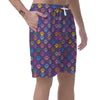 Colorful Paw Men's Shorts-grizzshop