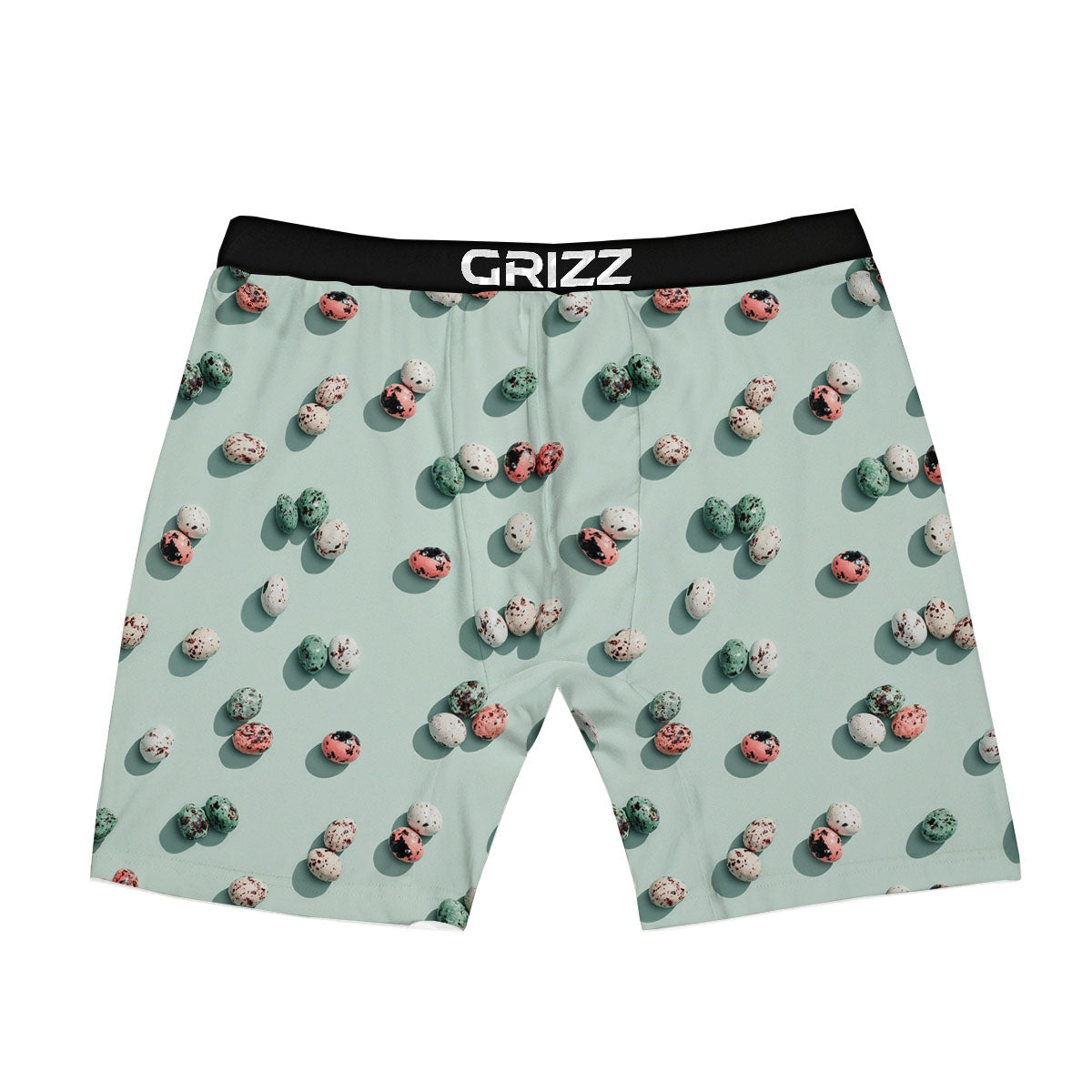 Colorful Pile Of Easter Eggs Print Pattern Boxer Briefs-grizzshop