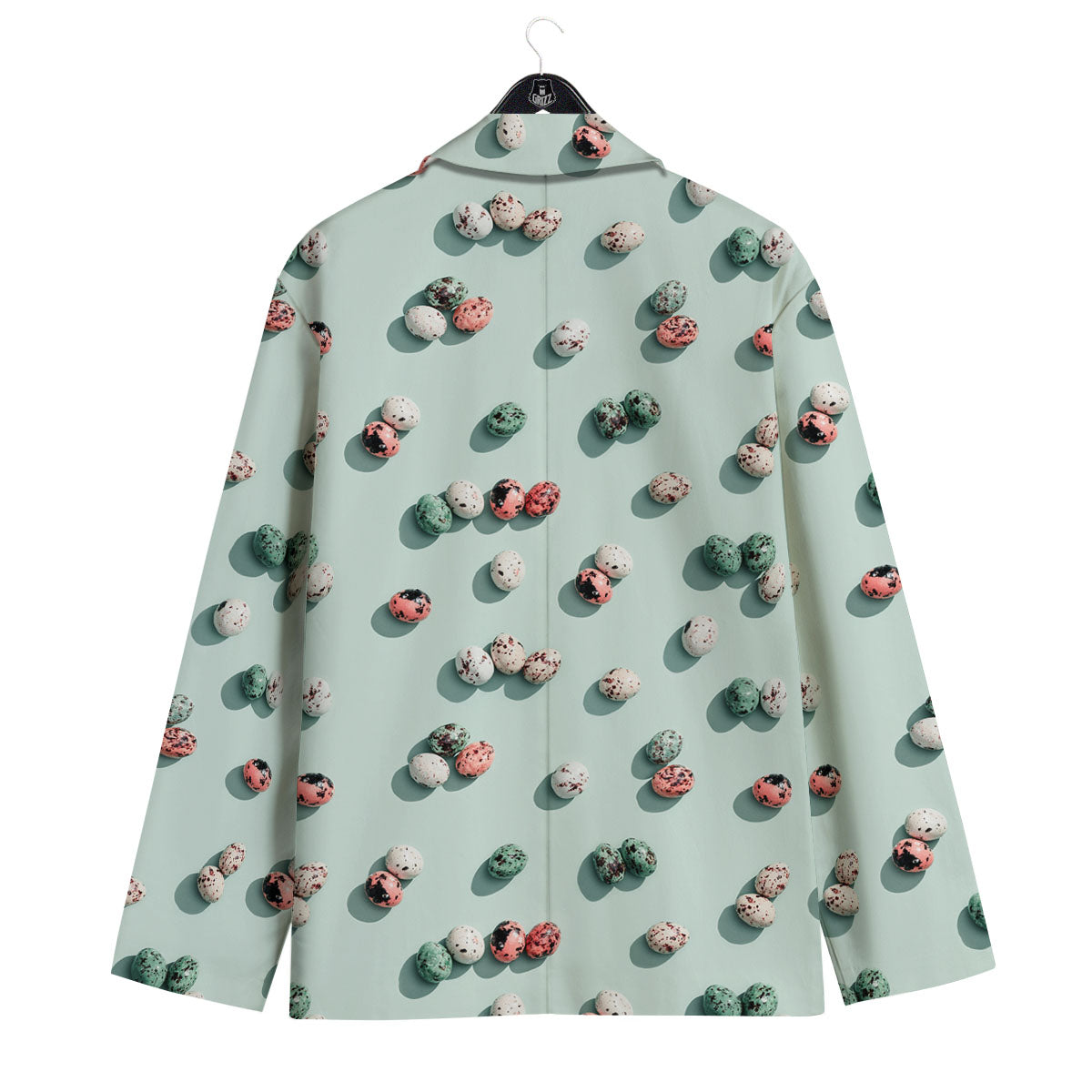 Colorful Pile Of Easter Eggs Print Pattern Men's Sport Coat-grizzshop