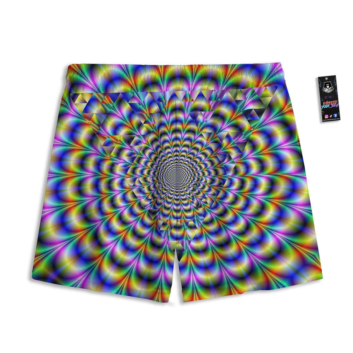 Galaxy Outer Space Dark Purple Print Mesh Shorts