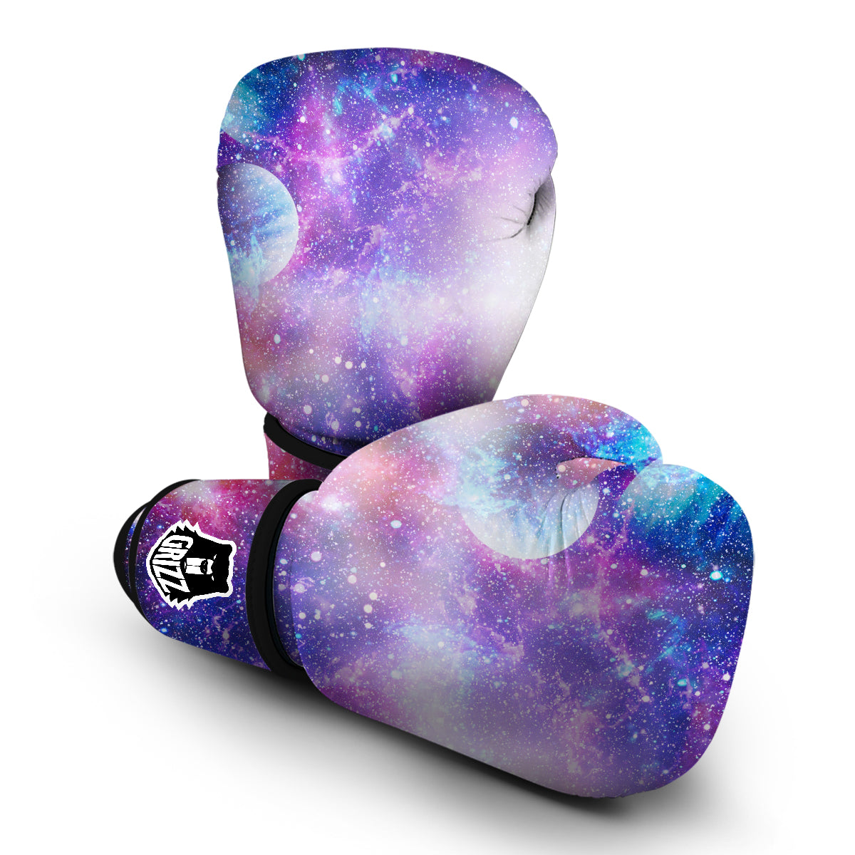 Colorful Star Galxay Space Print Boxing Gloves-grizzshop