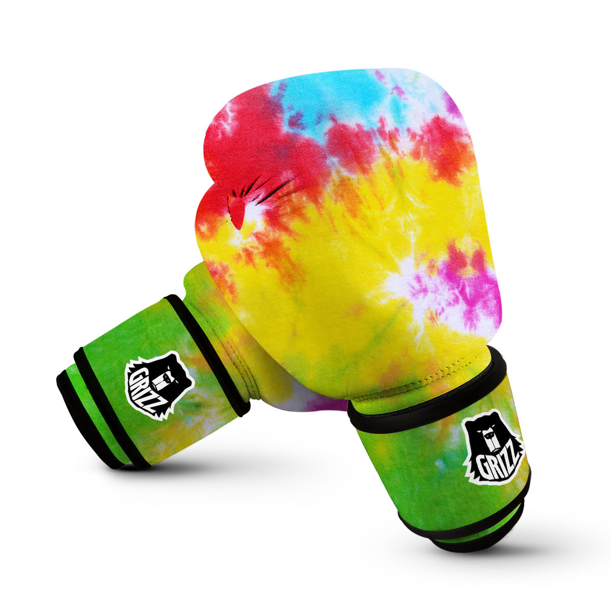 Colorful Tie Dye Boxing Gloves-grizzshop