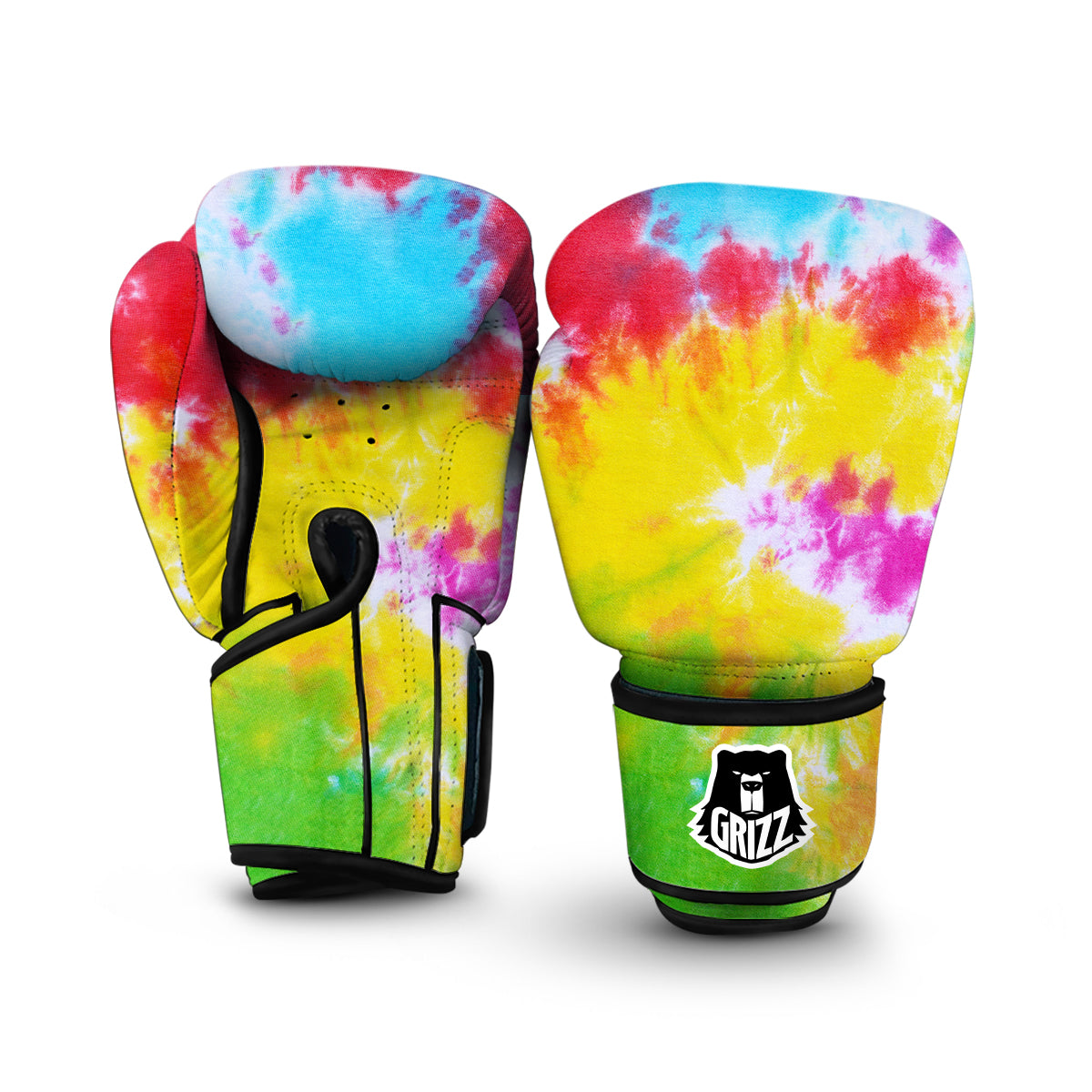 Colorful Tie Dye Boxing Gloves-grizzshop