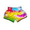 Colorful Tie Dye Muay Thai Boxing Shorts-grizzshop