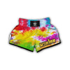 Colorful Tie Dye Muay Thai Boxing Shorts-grizzshop