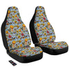 Comics Book Speech Print Pattern Car Seat Covers-grizzshop