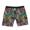 Comics Monsters Graffiti Print Pattern Boxer Briefs-grizzshop