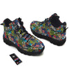 Comics Monsters Graffiti Print Pattern Hiking Shoes-grizzshop