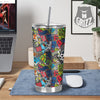 Comics Monsters Graffiti Print Pattern Tumbler-grizzshop