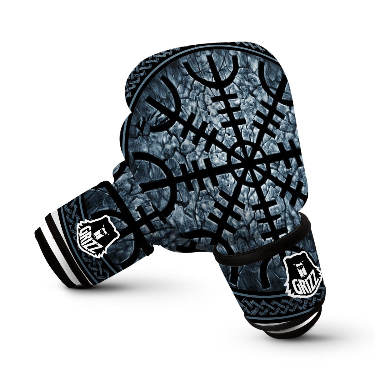 Compass of Viking Boxing Gloves-grizzshop