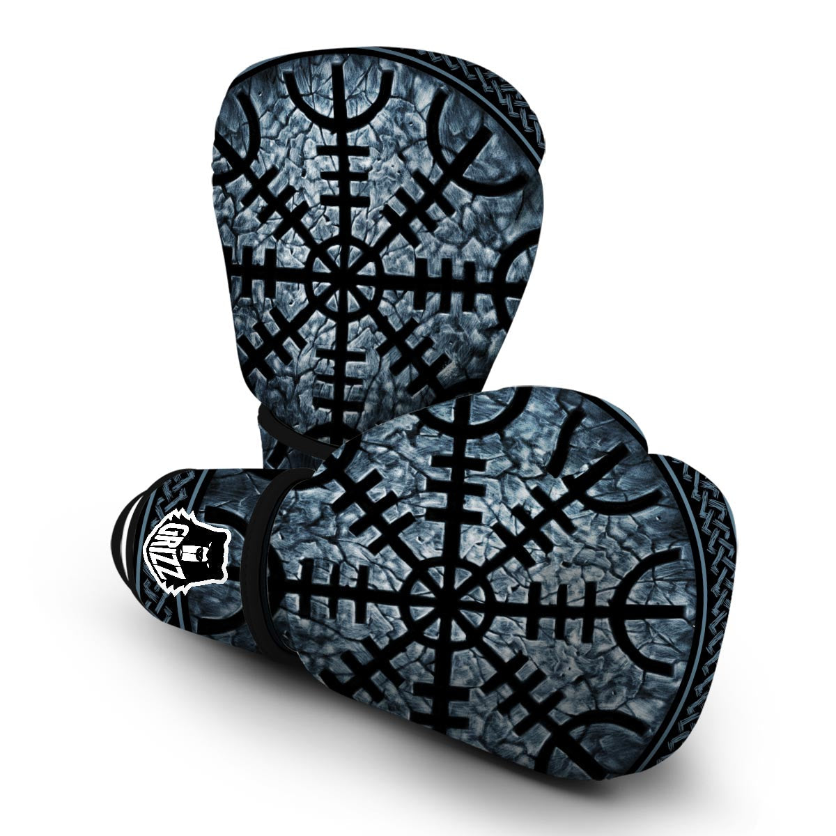 Compass of Viking Boxing Gloves-grizzshop