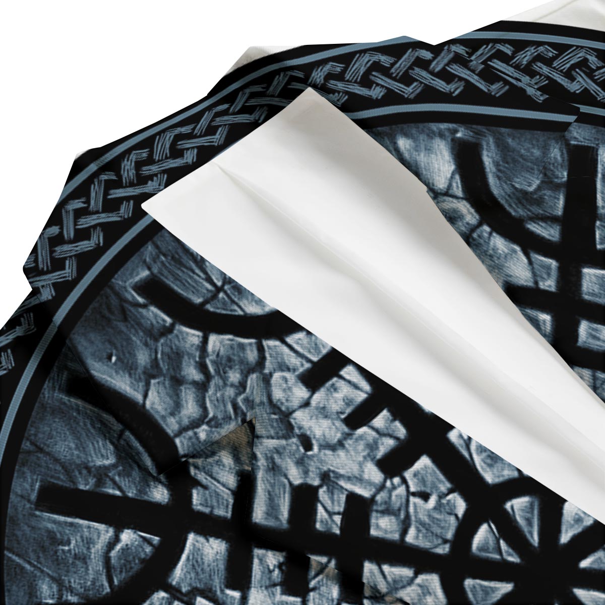 Compass of Viking Men's Blazer-grizzshop