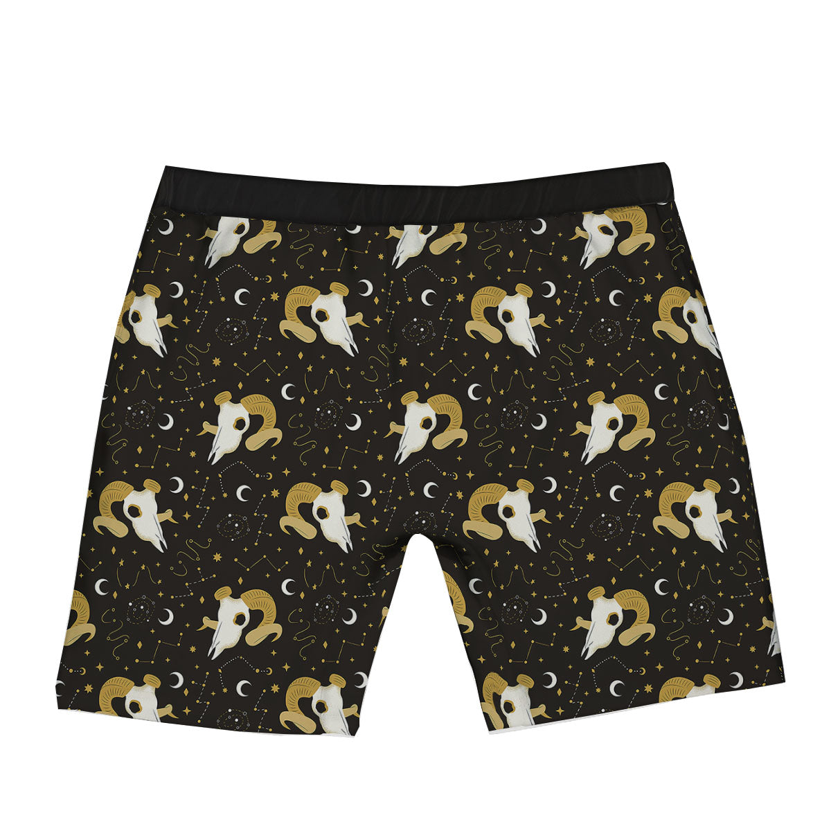 Constellation Aries Print Boxer Briefs-grizzshop