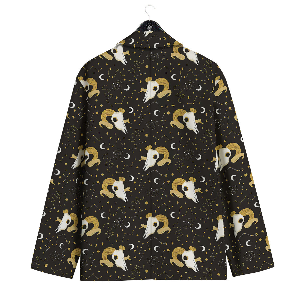 Constellation Aries Print Men's Sport Coat-grizzshop