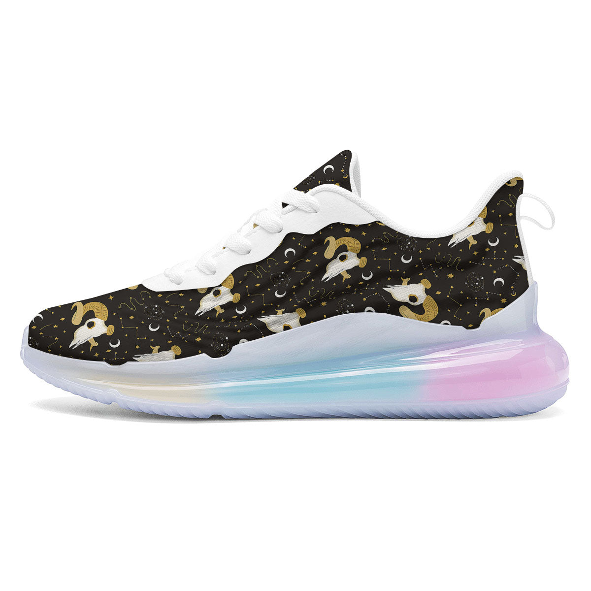 Constellation Aries Print Running Sneakers-grizzshop