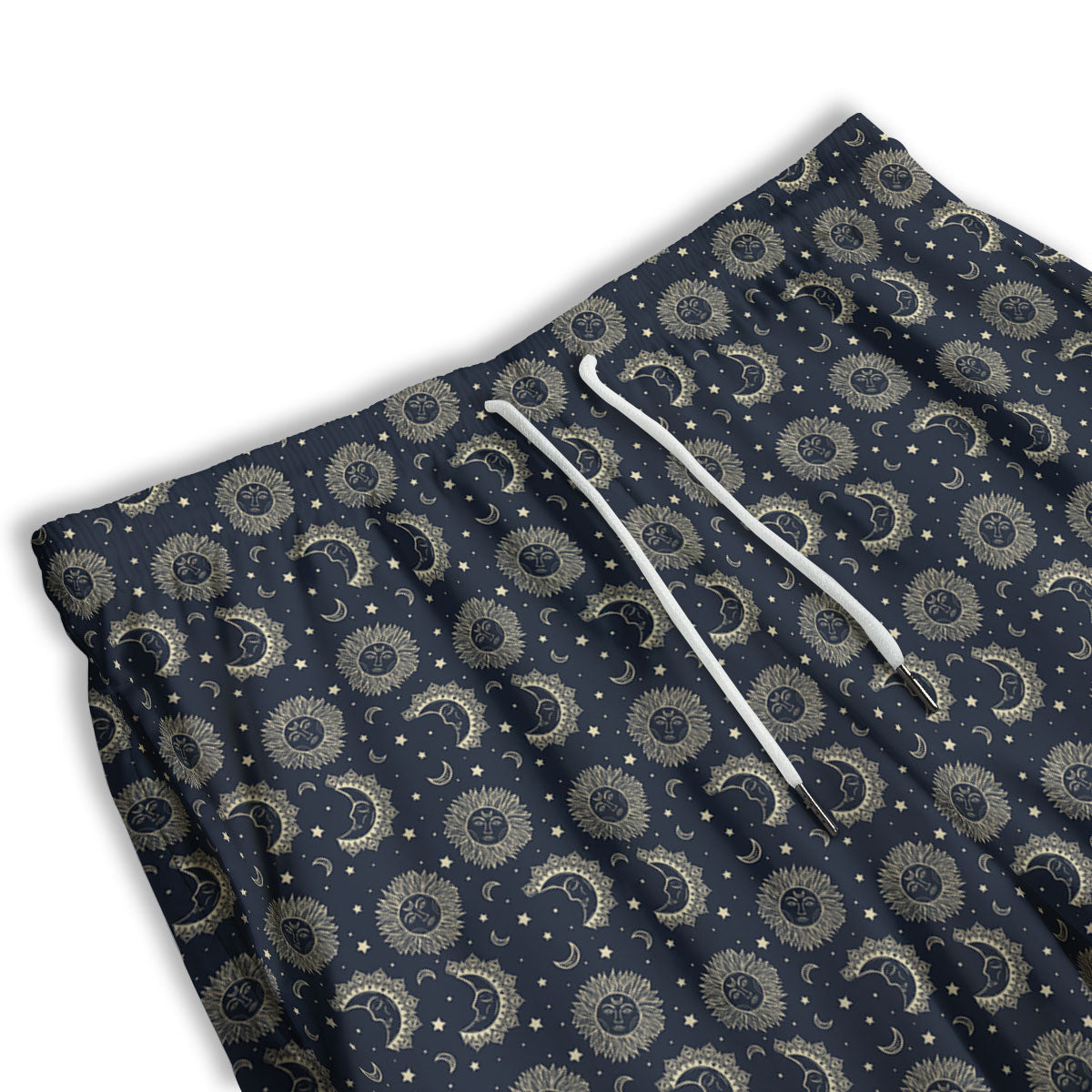Constellation Bohemian Print Pattern Men's Athletic Shorts