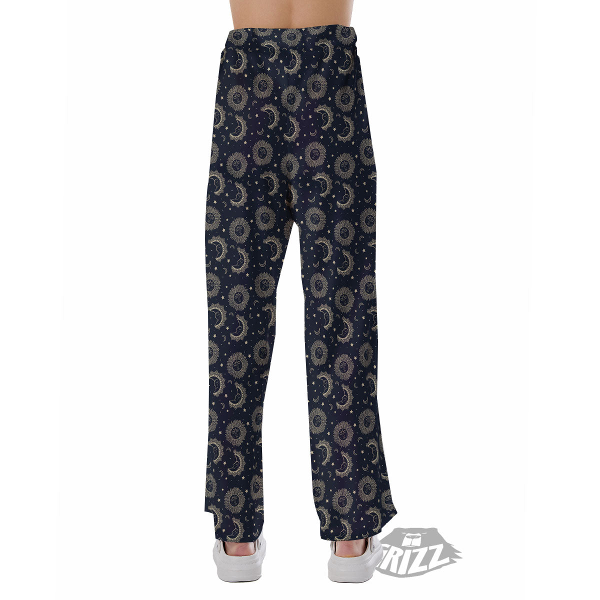Constellation Bohemian Print Pattern Pajama Pants-grizzshop
